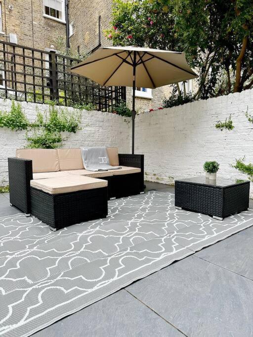 Apartmán Londwell, Luxe And Leaves, Chelsea Flat With Private Garden Londýn Exteriér fotografie