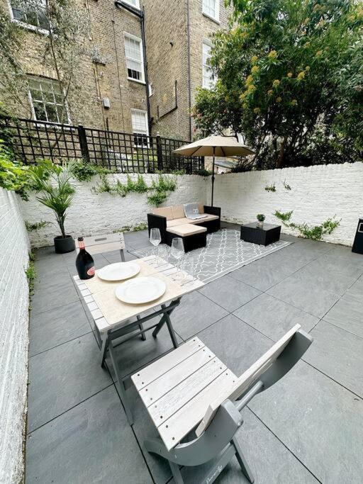 Apartmán Londwell, Luxe And Leaves, Chelsea Flat With Private Garden Londýn Exteriér fotografie