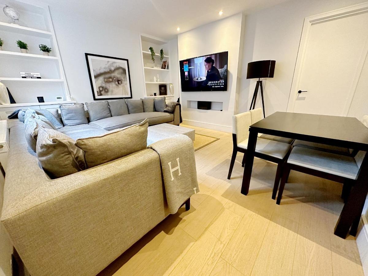 Apartmán Londwell, Luxe And Leaves, Chelsea Flat With Private Garden Londýn Exteriér fotografie